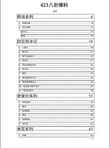 关于娱乐圈的爆料word文件,揭秘明星幕后故事