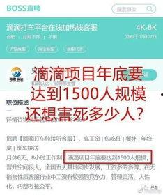 滴滴员工最新爆料,揭秘公司内部惊人内幕